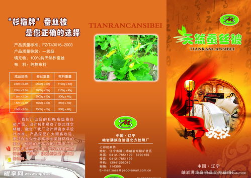 上海网页开发 打造专业床上用品折页广告设计图